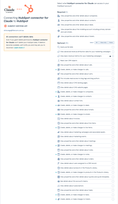 HubSpot + Claude 3