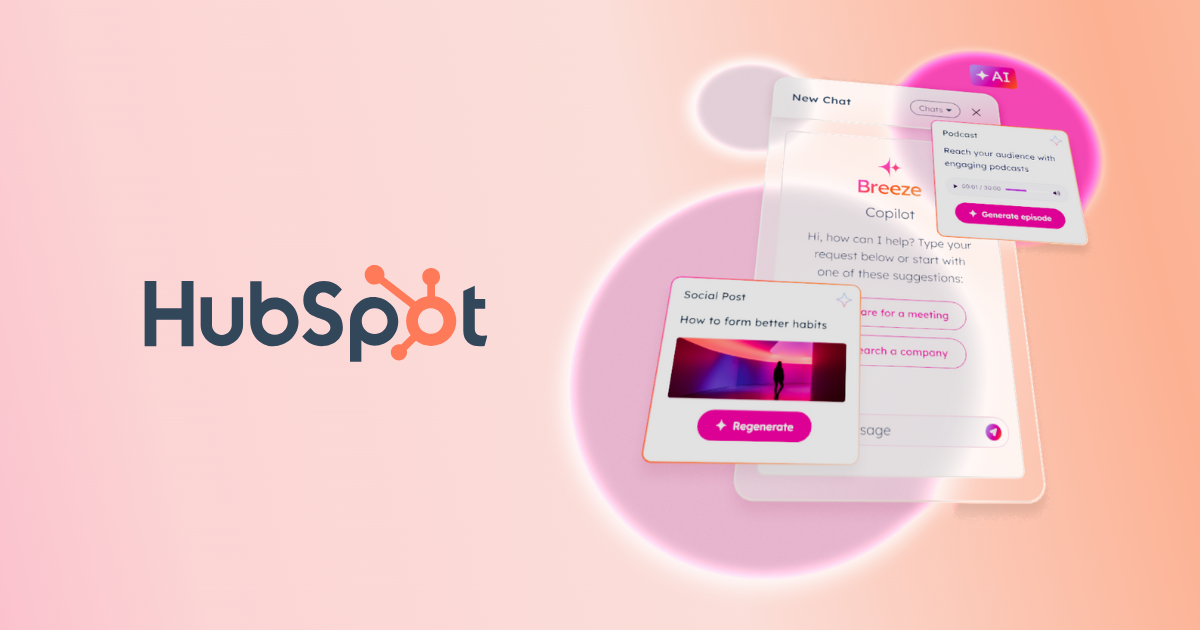 HubSpot's AI Revolution. Discover Breeze Copilot and Instantly Supercharge Your CRM